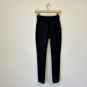 VINCE Dress Pants Black Straight Leg Stretch Work Office Preppy